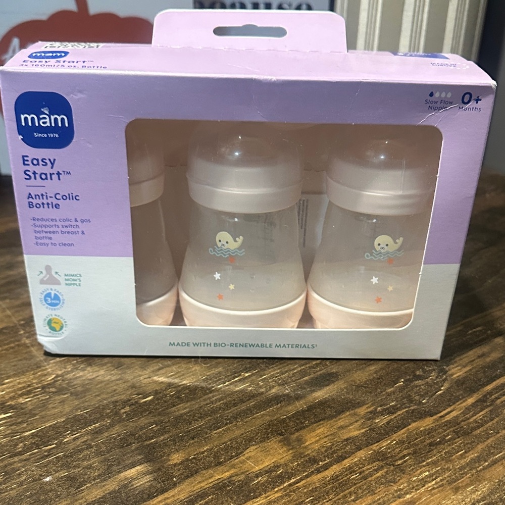 MAM Easy Start Anti-Colic Baby Bottles - never been opened